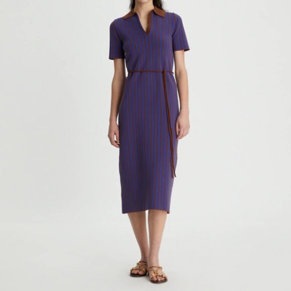 🥰 Tory Burch Capri Beaded Leather Multi Strap Sandal - Picture 3 of 9